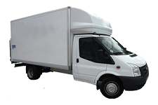 Van Hire Lancing - Ford Luton 3.5 ton Tail Box Lift Truck - Truck hire Lancing
